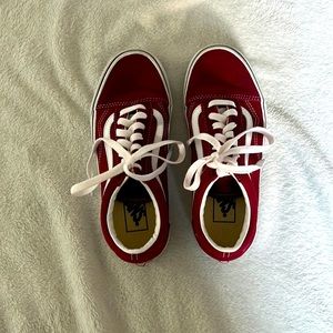Red classic vans